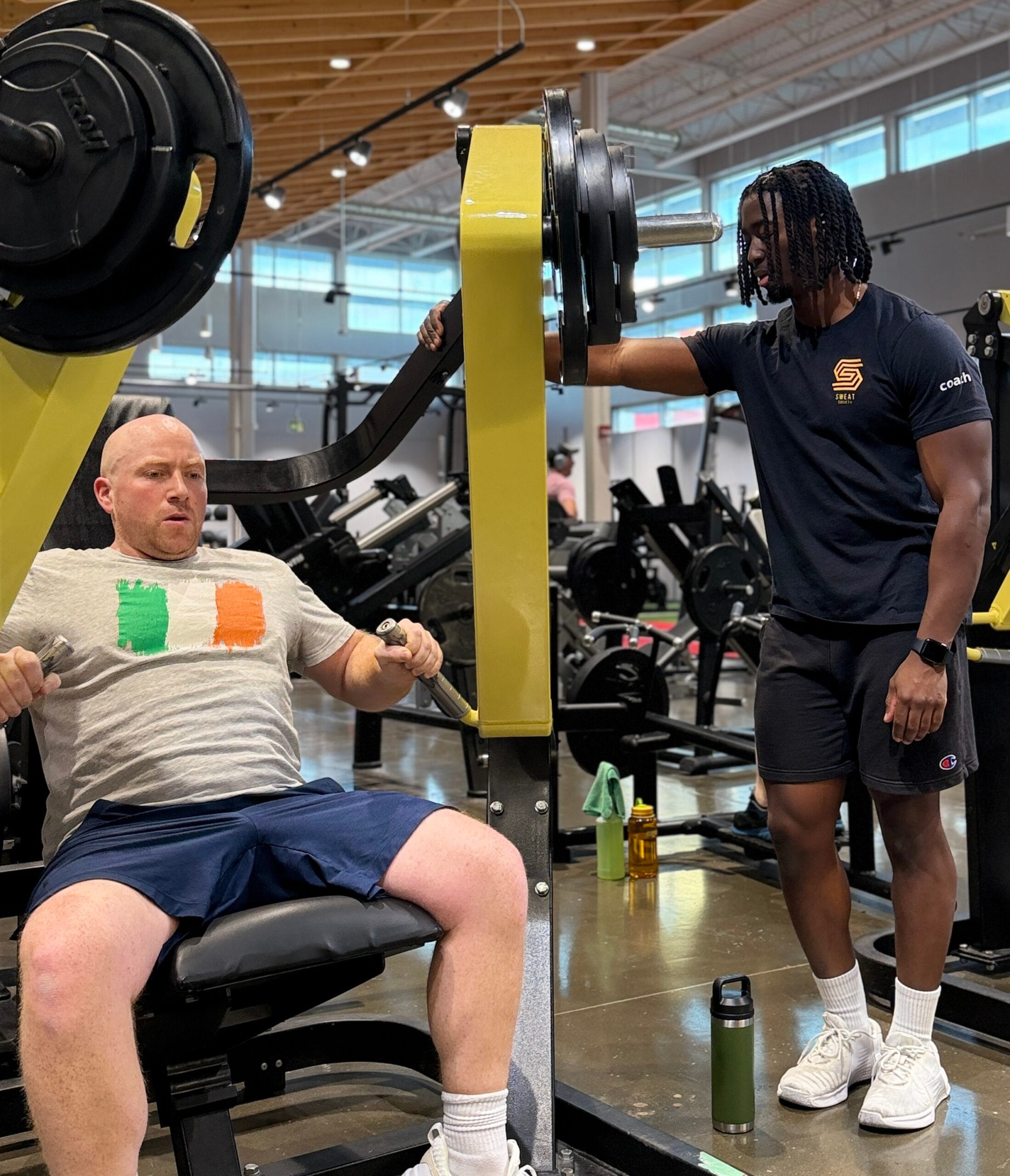 Sweat Society coaching at Evolve Strength Seton